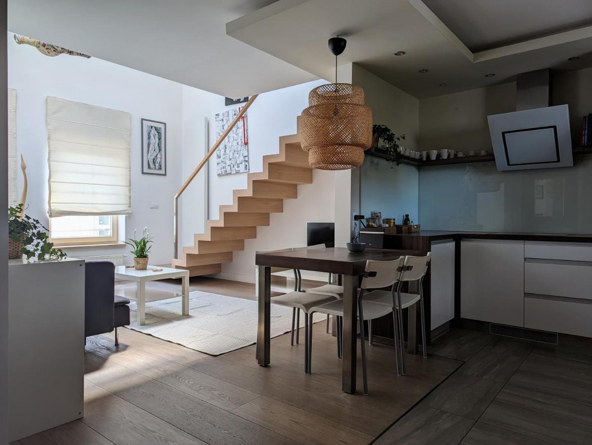 Dwupoziomowy Apartament Na Kazimierzu Leilighet Krasków Eksteriør bilde